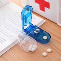 Medicine Tablet Cutter Pill Storage Box Splitter Drugs Tablet Cutter Divider Plastic Storage Case Health Care Pill Medicine Case Medicine  First Aid S