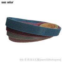 ♛ 4 pcs 40x740mm Non-woven Nylon Abrasive Sanding Belt Coarse to Fine