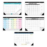 [VIVI decorations] C5AE Minimalist English Wall Calendar 2022 2023พร้อมตัวป้องกันมุมสำหรับเด็กผู้ใหญ่