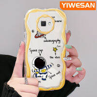 YIWESAN เคสปลอกสำหรับ Samsung J7ดี J7นายก2 J2ลายการ์ตูนสุดน่ารัก,ขอบแบบนิ่มเนื้อครีมเคสโทรศัพท์โปร่งใสปลอกซิลิโคนป้องกันเลนส์กล้องเคสใสกันกระแทก