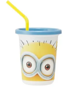 children 2WAY stainless steel water bottle cup minion Minion 430ml SKDC4