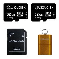 Cloudisk 2แพ็ค Micro การ์ด Sd 64Gb C10สำหรับ3c-group ลิขสิทธิ์แฟลช V30 U3 32Gb Micro การ์ด Sd S การ์ดความจำ A1โทรศัพท์