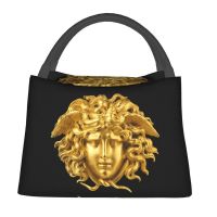 ❆♠ Halloween Snake Hair Greek Mythology Medusa Head Lunch Boxes for Cooler Thermal Food Insulated Lunch Bag Office Pinic Container