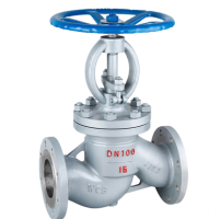 เหล็กหล่อ Flanged Globe Valve J41H-16C Manual Throttle Valve DN40