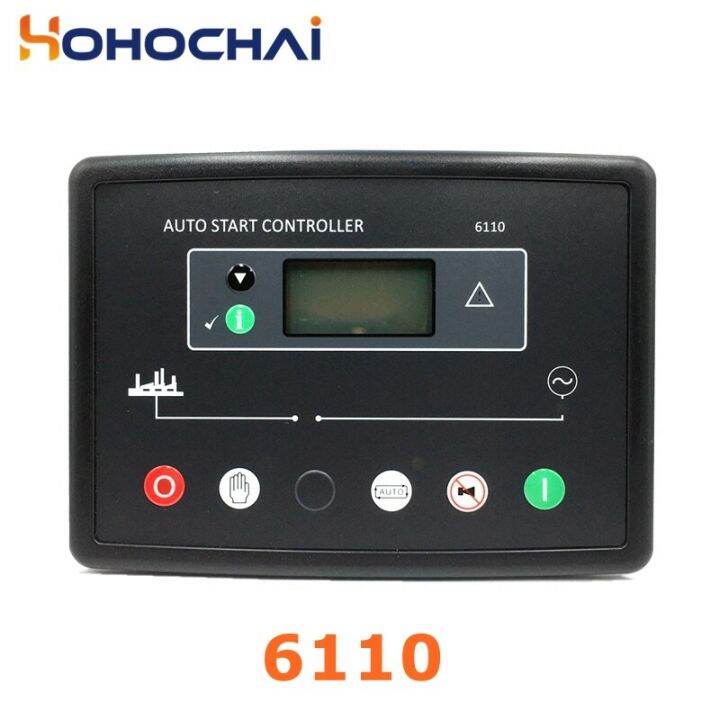 DSE6120ควบคุมเครื่องกำเนิดไฟฟ้า DSE6110 6110 6110เริ่มต้นอัตโนมัติแผง ...