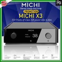 ROTEL Michi X3 Integrated Amplifier 350 วัตต์ที่ 4 โอห์ม PC-USB, apt-X Bluetooth และ Moving Magnet Phono Stage source PA SOUND CENTER