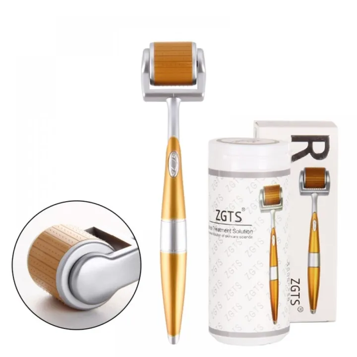 Genuine Import New ZGTS 192 Derma Roller Microneedling .3mm Needles Length Titanium Dermoroller Microniddle Roller For Face Hair Growth | Lazada PH Genuine Import New ZGTS 192 Derma Roller Microneedling .3mm Needles Length Titanium Dermoroller Microniddle Roller For Face Hair Growth | Lazada PH