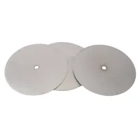 3 PCS Diamond Polishing Disc Silver Diamond Polishing Disc 600/1000/3000 Grit Wheel Lapping Grinding Disc Tool