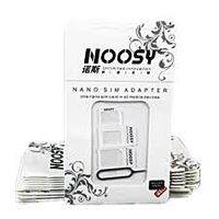 NOOSY  แท้ sim ซิม adapter 4 in 1 สี ขาว