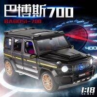 Brabus G700 G800 รุ่นอัลลอยรถ 1:18 six open boy รถจำลองรถของเล่น