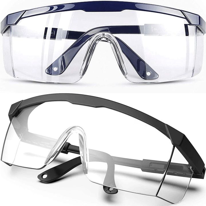 1pcs-safety-goggles-eye-protecting-glasses-transparent-lab-industrial-work-anti-splash-wind-dust-proof-goggles-glasses-supplies-goggles
