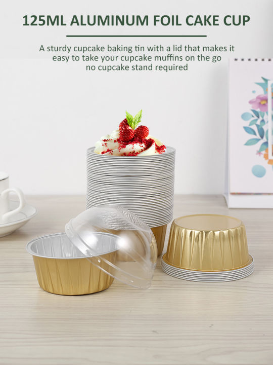 50-pcs-cupcake-cases-with-clear-semicircle-lids125ml-cupcake-paper-cup-oilproof-cupcake-liner-baking-cup-tray-for-wedding-party