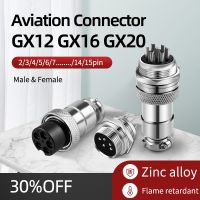 [HOT JJRQQZLXDEE 574] 5/10/20ชุด GX12 GX16 GX20 2 3 4 5 6 7 8 9 10 12 14 15ขาชาย Amp; หญิง Docking Aviator ปลั๊ก Socket Circular Connector