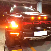 F150 ไฟวิ่งกลางวันสองสี Raptor   สำหรับ Raptor LED ไฟวิ่งกลางวัน   การปรับเปลี่ยนไฟตัดหมอกด้านหน้า Raptor