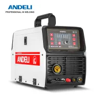 【YY】ANDELI MCT-416 Welder MIG CUT LIFT TIG MMA Multifunction LCD Welding Machine Synergy MIG Gasless &amp; Gas Weld Non-HF Plasma Cuter