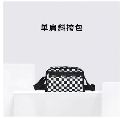 Li Shibao 2021ฤดูใบไม้ร่วงใหม่กระเป๋า Messenger แฟชั่นพิมพ์สบายๆกระเป๋าสะพายปฏิบัติ B146