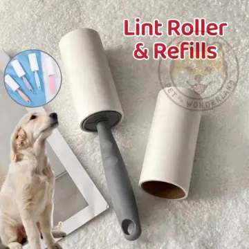 Lint Roller Clothing Dust Roll Brush Sticky Wool Roll Replacement of Paper  Adhesive Paper Core Lint Sticking Roller LINT ROLLER REFILL 16cm