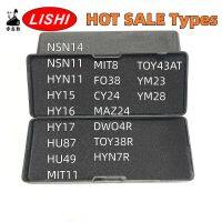 lishi 2 in 1 tool NSN14 ign MAZ24 IGN MAZ2014 DW04R HY15 HY16 HY17 HU87 HU49 CY24 FO38 HYN7R MIT11 MIT8 HYN11 TOY38R NSN11 CH1