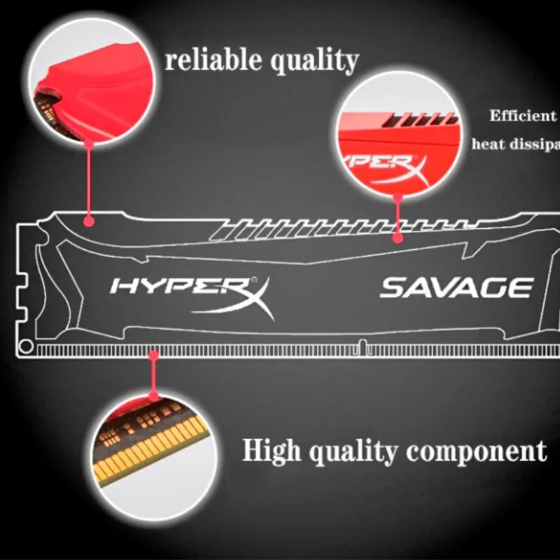 Hyperx best sale savage 4gb