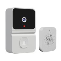 ▨✤ Z40 WIFI Smart Doorbell Camera With Chime 2-Way Audio H D Live Image Wireless Door Bell Infrared Night Vision Security Camera