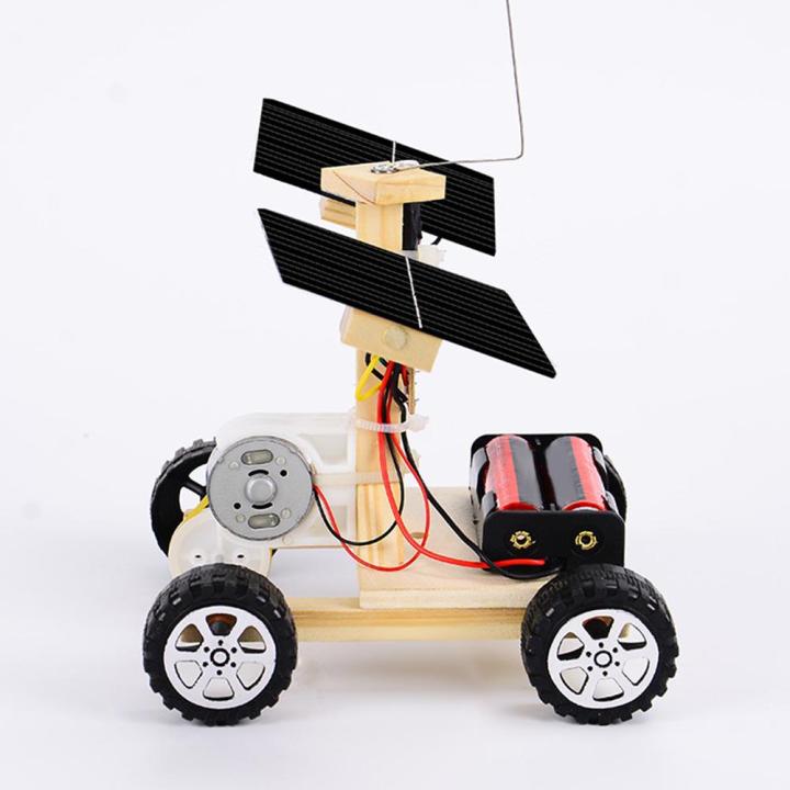 ไร้สายรถยนต์ควบคุมรีโมท-diy-พลังงานแสงอาทิตย์รถเด็กของขวัญสำหรับเด็ก