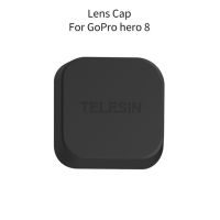 Teleerin 6ชิ้นหน้าจอกระจกเทมเปอร์ Amp; ฝาฟิล์มป้องกันเลนส์สำหรับฝาปิด Gopro Hero 5/6/7/8/9/10เลนส์ติดฟิล์ม