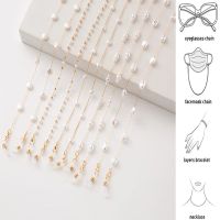 2021 Simple Star Round Charm Student Reading Glasses Chain Fashion Pearl Love Beaded Sunglasses Mask Holder Lanyard Neck Strap