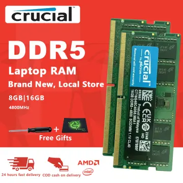 Crucial 16GB SODIMM DDR5 - 4800Mhz