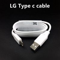 LG สายชาร์จเร็ว100Cm Type A เป็น Type C ของแท้,สายชาร์จข้อมูลสำหรับ LG G7 Thinq G6 G5 V10 V20 V35 V30 Q6