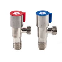 Angle Stop Valves OFF ON Switch G1/2 Water Stop Valve for Bathroom Toilet Sink