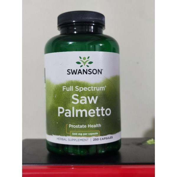 Swanson Saw Palmetto capsule 540mg men Prostate urinary tract health ...