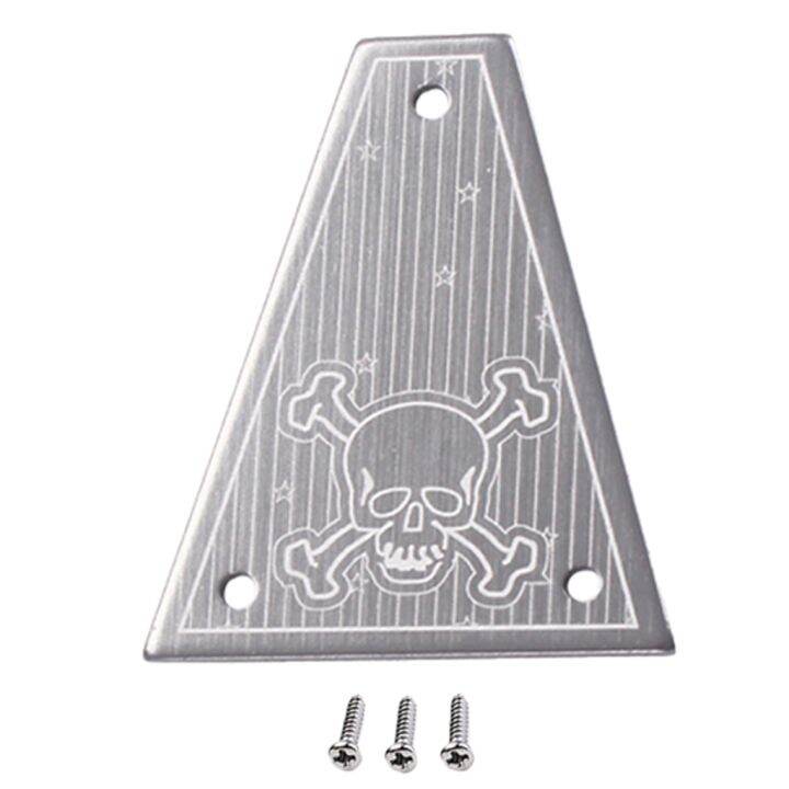 tooyful-rod-cover-plate-with-3-pcs-mounting-screws-for-jackson-electric-guitar