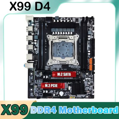Desktop Motherboard LGA2011-3 DDR4 Support 4X32G for 5820K 5960K E5-2678 V3 E5 2676 V3 E5 2696 V3 CPU