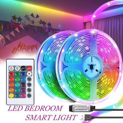 Led strip lights RGB 3535 Bluetooth Lamp with Remote Control USB 5V Bedroom Decoration Music Christmas Lights светодиодная лента LED Strip Lighting