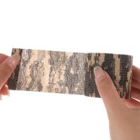 New Product Elastic Wrap Tape Army Adhesive Outdoor Hunting Camouflage Stealth Tape Waterproof Wrap Durable Self Adhesive Elastic Bandage