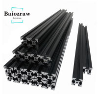 Baiozraw Misumi Extrusion Frame Kit V2.4 3D เครื่องพิมพ์สีดำ Anodized Blind Joints Extrusion Frame สำหรับ Voron 2.4อะไหล่