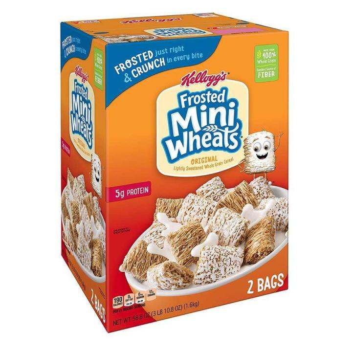 Kellogg's Frosted Mini Wheats Original Cereal 1.55 kg | Lazada PH