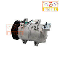 คอมแอร์ Isuzu NLR,NMR 24v. คอมเพรสเซอร์ แอร์ อีซูซุ เอลฟ์ คอมแอร์รถยนต์ Compressor (P)