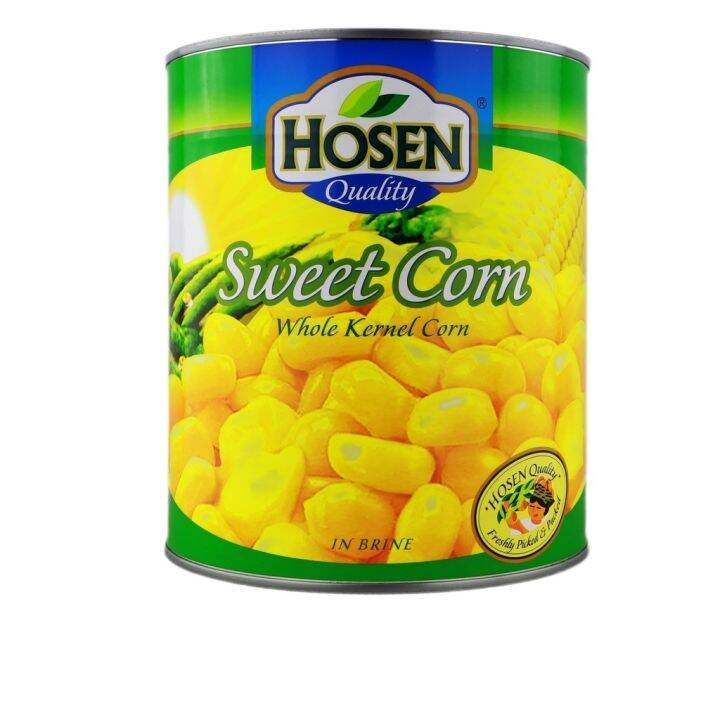 Hosen Quality Sweet Corn Whole Kernel Corn in Brine 2.95kg | Lazada PH