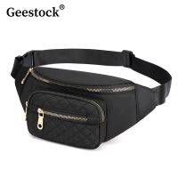 Geestock Waist Pack Bag Unisex Fanny Pack Hip Bum Bag with Adjustable Strap for Outdoors Workout Traveling Hiking Running Sports Running Belt