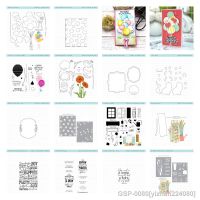 รวน Yizhan224080 Desejos Fundo Corte Matre E Selos Scrapbooking ลายฉลุ Molde Gravação Lâmina Faco DIY Cartelo Papel Artesanato