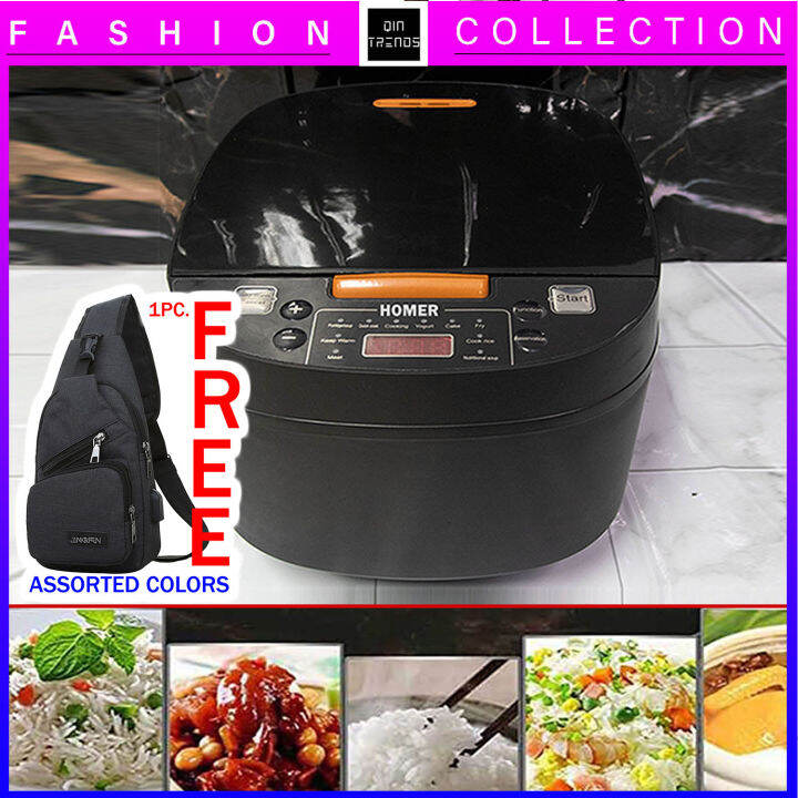 QT Silver Crest Multifunction Electric Rice Cooker Lazada PH