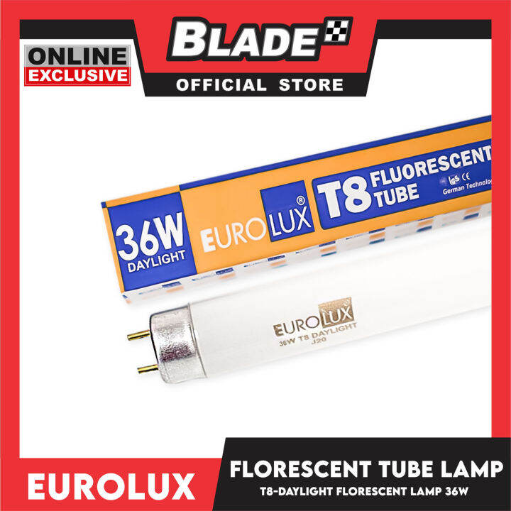 Eurolux T8 Fluorescent Tube 36W Daylight Lazada PH