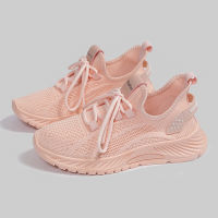 2023 Summer New Flying Woven Shoes Womens Shoes Breathable Mesh Shoes Sports Style Casual Shoes Popular Running Shoes