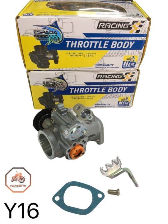THROTTLE BODY RACING COMP SET ESPADA 32MM/34MM/36MM/38MM FOR YAMAHA Y16