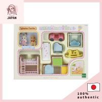 Sylvanian Families Doll Duck Mitsugo-Chan Nakayoshi Osanpo-Chan Set C-63【ส่งตรงจากญี่ปุ่น】