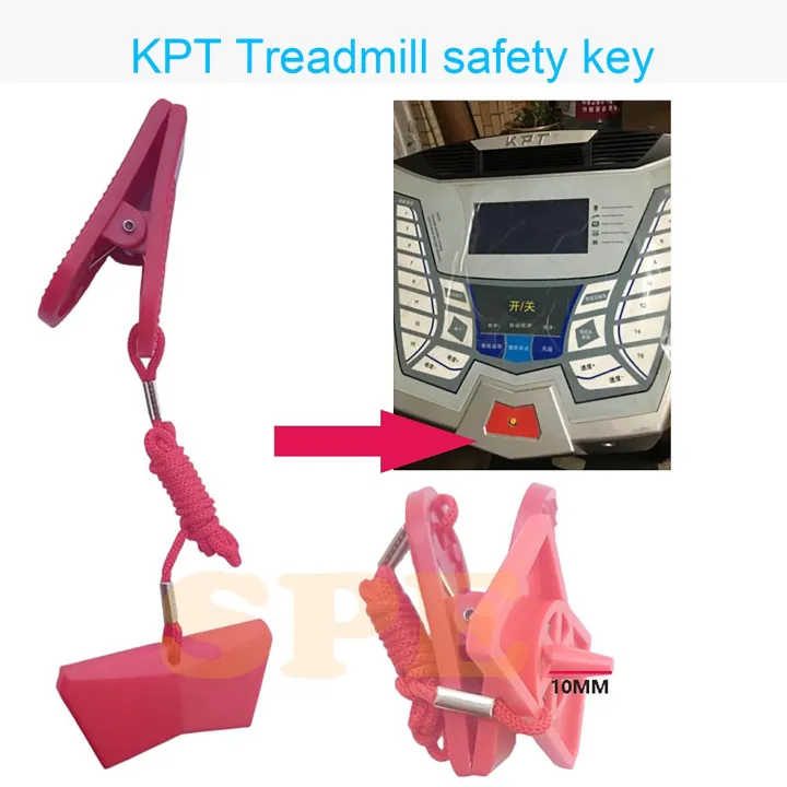 New Original KPT Treadmill ClipOn Lock Treadmill Safety Key Emergency