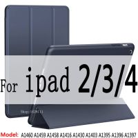 สำหรับ Ipad Pro 9.7เคส/A1673เคสหนังอัจฉริยะ Tpu แบบนิ่ม A1675 A1674สำหรับเคส Ipad 2/3/4 A1460