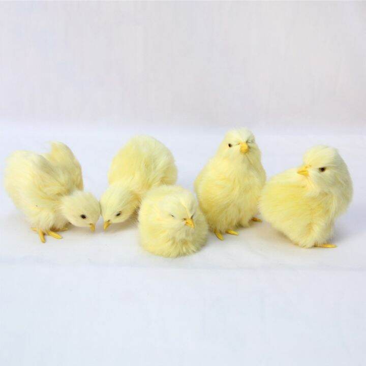 artificial-animal-plush-simulation-chicken-ornament-furry-baby-chick-easter-supplies-children-christmas-birthday-gift-home-decor