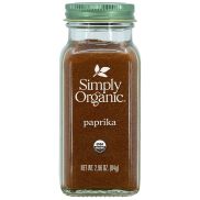 Bột ớt Paprika hữu cơ - Simply Organic - 84g